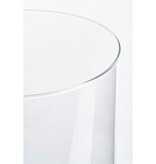KantoormeubelenPlus Carly Vaas - H55 x Ø19 cm - Cilinder - Transparant