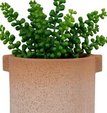 Bloempot - Verbrande sinaasappel