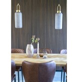 KantoormeubelenPlus Vaas - Gerookt bruin