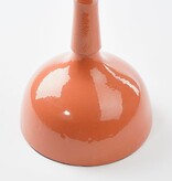 KantoormeubelenPlus Duco Bijzettafel - H66 x Ø25 cm - FSC 100% - Gerecycled Aluminium - Oranje