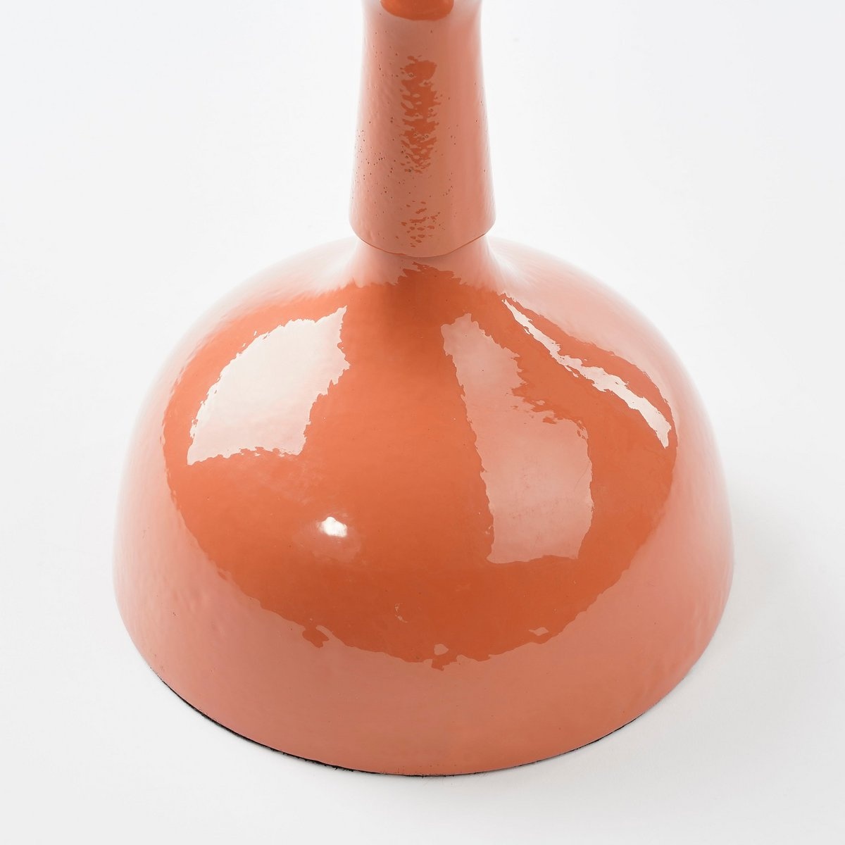 KantoormeubelenPlus Duco Bijzettafel - H66 x Ø25 cm - FSC 100% - Gerecycled Aluminium - Oranje