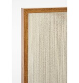 KantoormeubelenPlus Muurdecoratie Cirkel - L50 x B60 x H3 cm - Beige