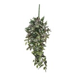 KantoormeubelenPlus Tradescantia Kunst Hangplant - L15 x B30 x H80 cm - Groen