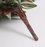 KantoormeubelenPlus Tradescantia Kunst Hangplant - L15 x B30 x H80 cm - Groen