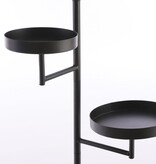 KantoormeubelenPlus Perry Wandrek - L36 x B30 x H120 cm - Metaal - Zwart