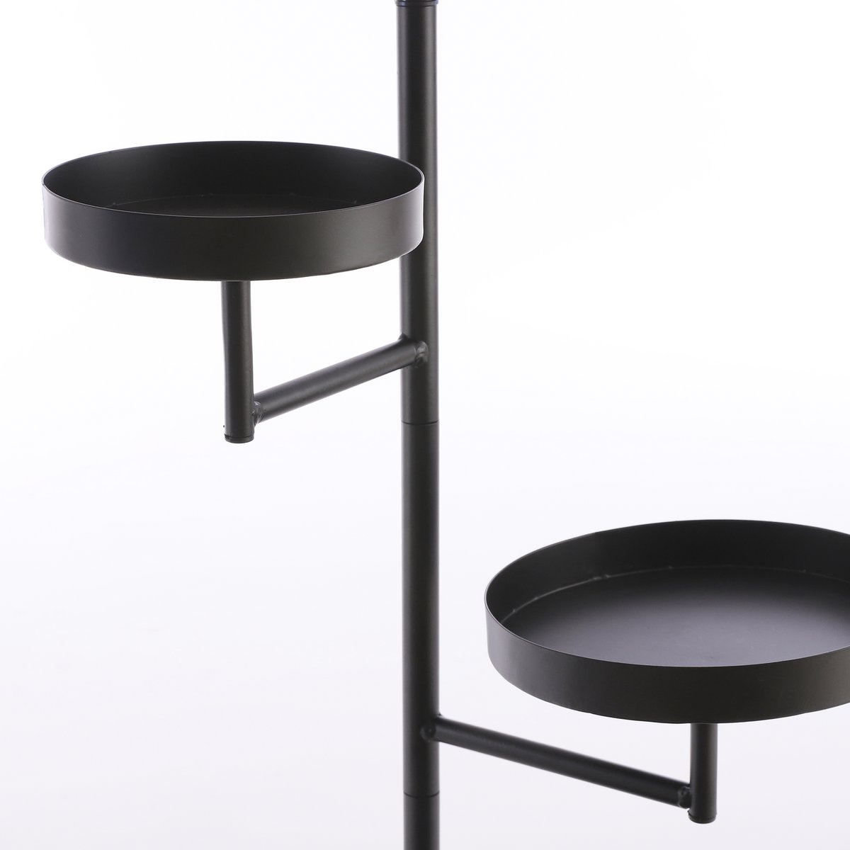 KantoormeubelenPlus Perry Wandrek - L36 x B30 x H120 cm - Metaal - Zwart