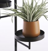 KantoormeubelenPlus Perry Wandrek - L36 x B30 x H120 cm - Metaal - Zwart