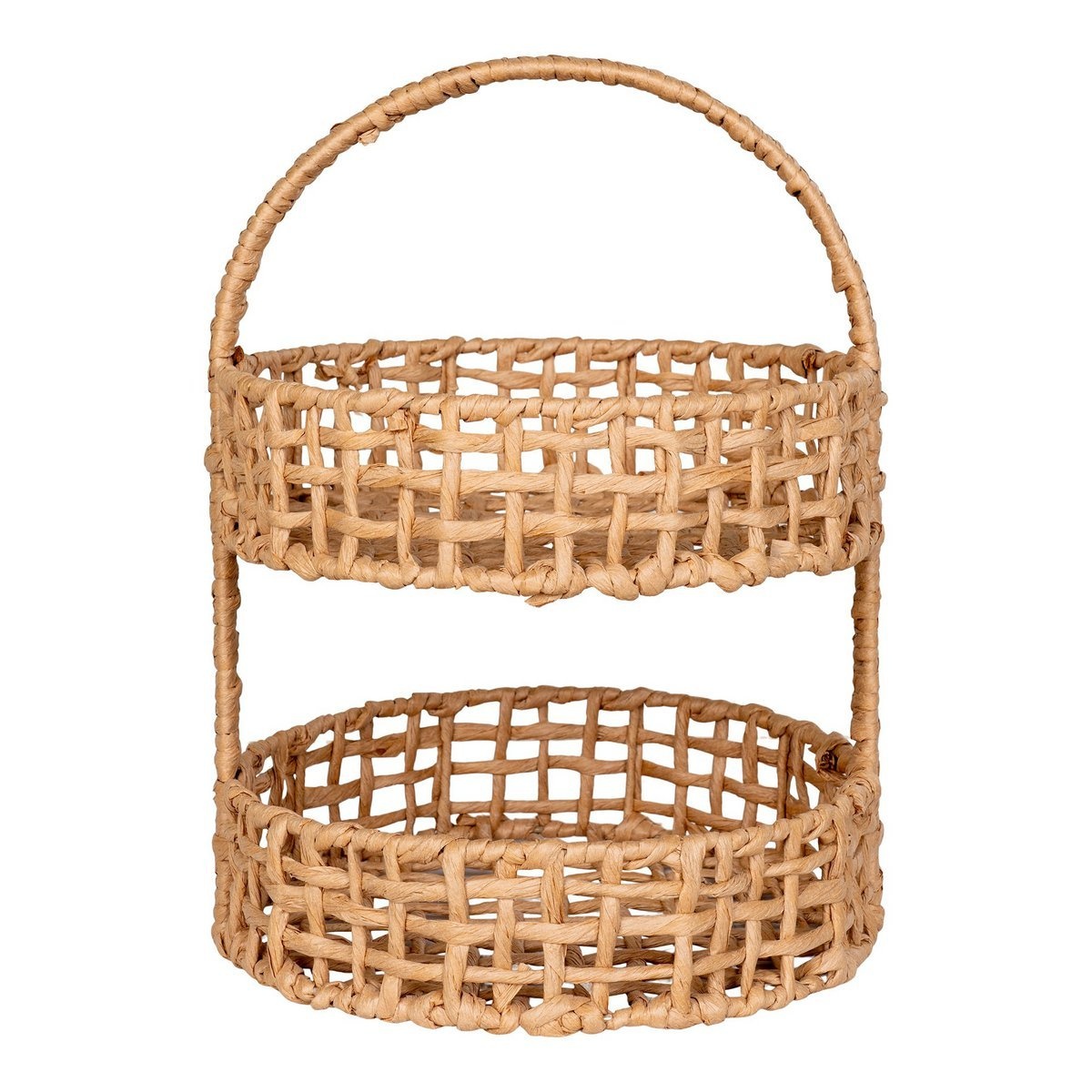 KantoormeubelenPlus Anadia Tray - Dienblad, papier, naturel, ø29x39 cm