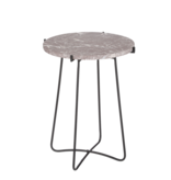 KantoormeubelenPlus Farah Bijzettafel - H55 x Ø43 cm - Lichtbruin