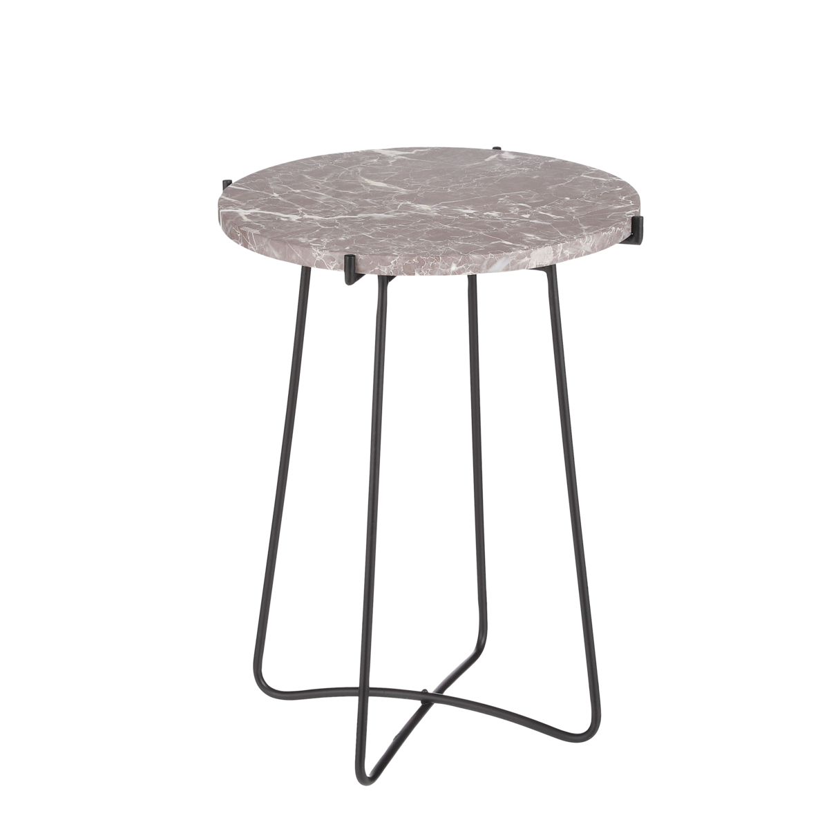 KantoormeubelenPlus Farah Bijzettafel - H55 x Ø43 cm - Lichtbruin