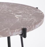 KantoormeubelenPlus Farah Bijzettafel - H55 x Ø43 cm - Lichtbruin