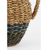 KantoormeubelenPlus Cambridge Decoratieve Vaas - H35 x Ø23 cm - Zeegras - Groen