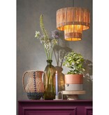 KantoormeubelenPlus Cambridge Decoratieve Vaas - H35 x Ø23 cm - Zeegras - Groen