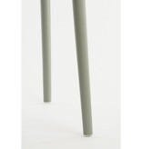 KantoormeubelenPlus Paloma Tuinstoel - L53 x B53 x H77,5 cm - Polypropyleen - Lichtgrijs