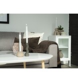 KantoormeubelenPlus Kaarsenhouder - Kaarsenhouder in keramiek, bruin, Ø8x6,5 cm