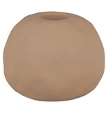 KantoormeubelenPlus Kaarsenhouder - Kaarsenhouder in keramiek, bruin, Ø8x6,5 cm