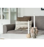 KantoormeubelenPlus Kaarsenhouder - Kaarsenhouder in keramiek, bruin, Ø8x6,5 cm