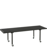 KantoormeubelenPlus Greenrax Plantentafel - L118 x B38 x H36 cm - Metaal - Zwart