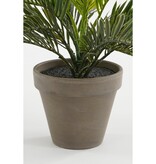 KantoormeubelenPlus Cycas Palm Kunstplant in Bloempot Stan - H33 x Ø34 cm - Groen