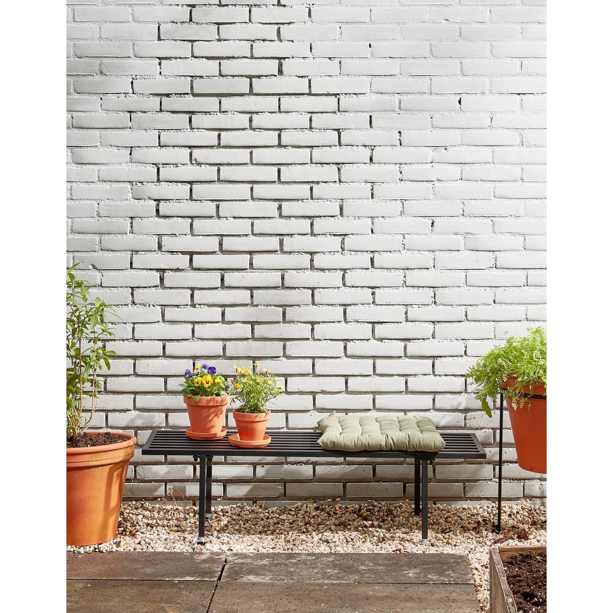 KantoormeubelenPlus Greenrax Plantentafel - L118 x B38 x H36 cm - Metaal - Zwart