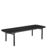 KantoormeubelenPlus Celo Bank voor Buiten - L120 x B40 x H36 cm - Metaal - Zwart