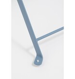 KantoormeubelenPlus Laurence Bistroset - Set van 3 - Metaal - Lichtblauw