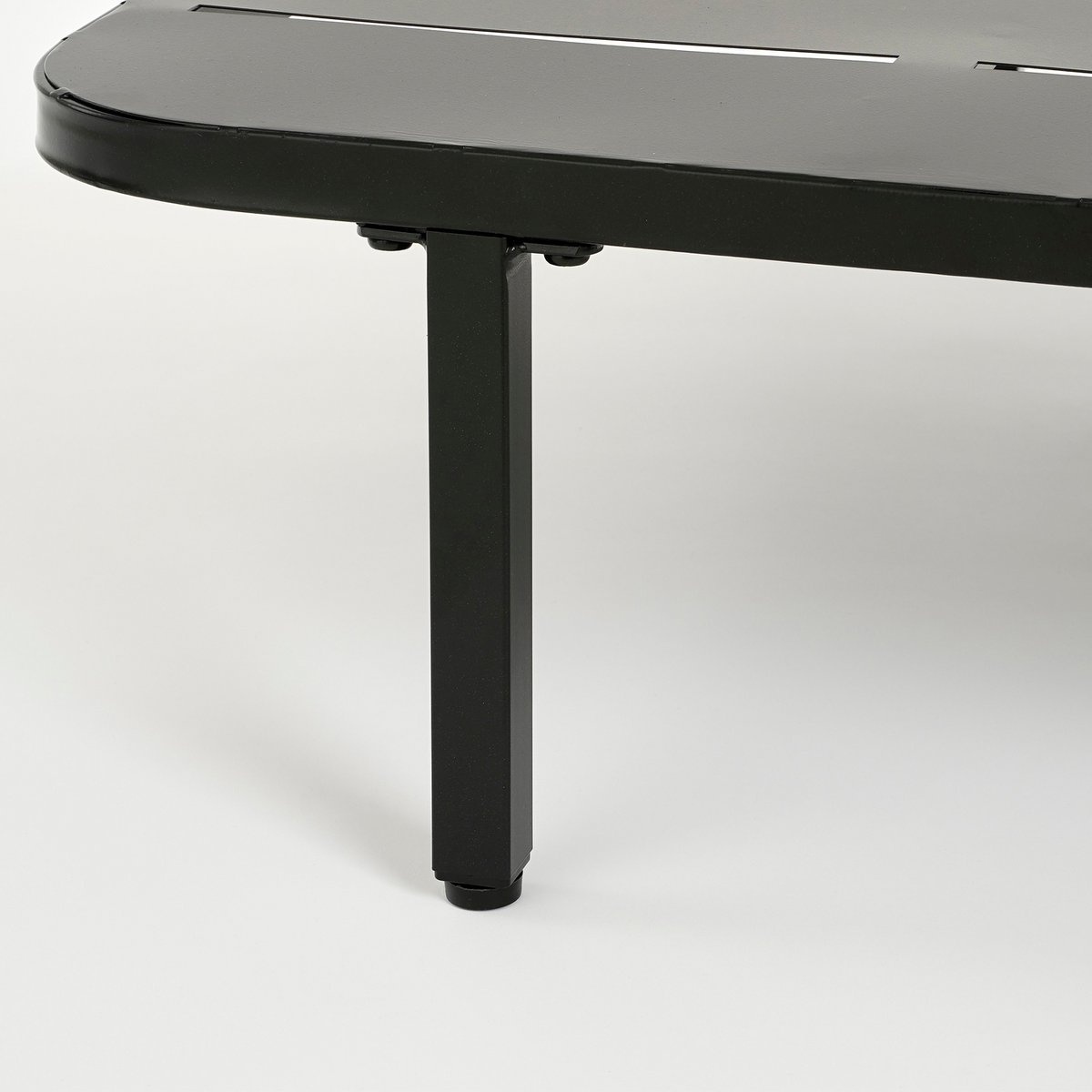 KantoormeubelenPlus Celo Bank voor Buiten - L120 x B40 x H36 cm - Metaal - Zwart