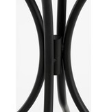 KantoormeubelenPlus Cambria Bistrotafel voor Buiten - H76 x  Ø61 cm - Metaal - Zwart