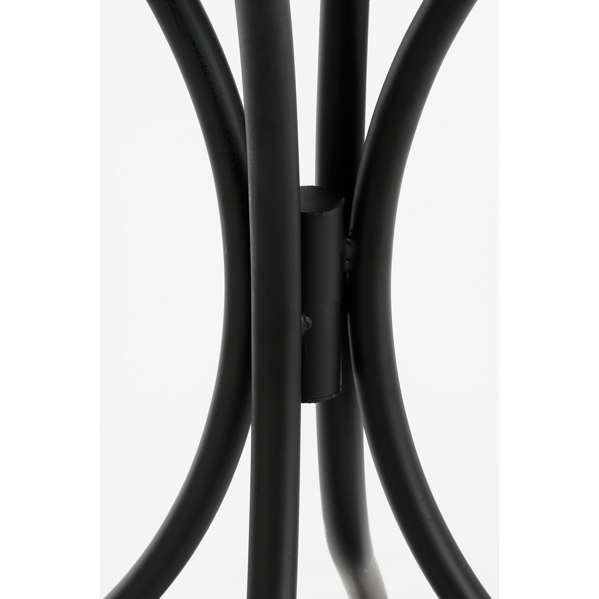 KantoormeubelenPlus Cambria Bistrotafel voor Buiten - H76 x  Ø61 cm - Metaal - Zwart