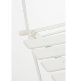 KantoormeubelenPlus Laurence Bistroset - Set van 3 - Metaal - Wit