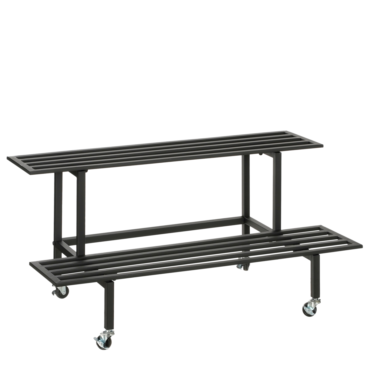 KantoormeubelenPlus Greenrax Plantentafel - L90 x B44 x H42 cm - Metaal - Zwart