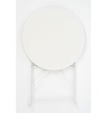 KantoormeubelenPlus Laurence Bistroset - Set van 3 - Metaal - Wit