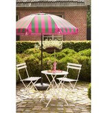 KantoormeubelenPlus Laurence Bistroset - Set van 3 - Metaal - Wit