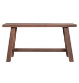 KantoormeubelenPlus Barcelona Teak Bank - Bank in teak 90x25xh45 cm