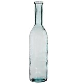 KantoormeubelenPlus Rioja Fles Vaas - H100 x Ø21 cm - Gerecycled Glas - Transparant