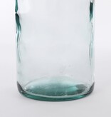 KantoormeubelenPlus Rioja Fles Vaas - H100 x Ø21 cm - Gerecycled Glas - Transparant