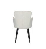 KantoormeubelenPlus Oorfauteuil parelwit (Set van 2)