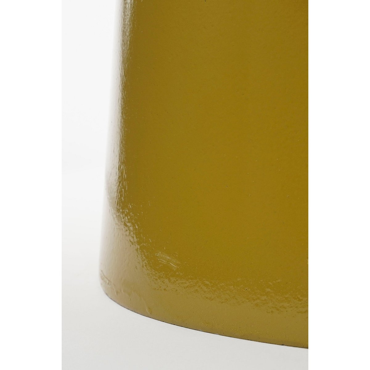 KantoormeubelenPlus Stage Bijzettafel - H45 x Ø35 cm - Cement - Geel