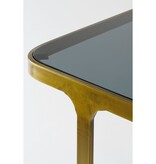 KantoormeubelenPlus Kevin Bijzettafel - Set van 2 - L48 x B37 x H52 cm - Metaal - Goud