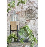 KantoormeubelenPlus Atlantic Mand voor Planten - H18 x Ø18 cm - Zeegras - Lichtbruin