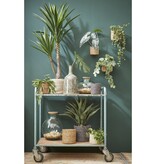 KantoormeubelenPlus Atlantic Mand voor Planten - H18 x Ø18 cm - Zeegras - Lichtbruin