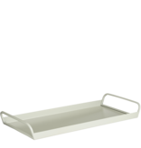 KantoormeubelenPlus Nuri Dienblad - L60 x B28 x H7 cm - Metaal - Grijs
