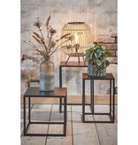 KantoormeubelenPlus Goa Bijzettafel - Set van 2 - L30 x B30 x H42 cm - Metaal - Zwart