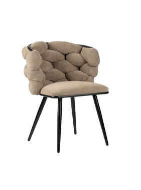 KantoormeubelenPlus Schommelstoel bruin (Set van 2)