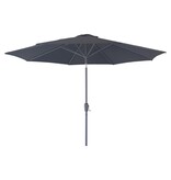 KantoormeubelenPlus Houston Parasol - Parasol met slinger en kanteling, metalen paal, zwart, ø300 cm