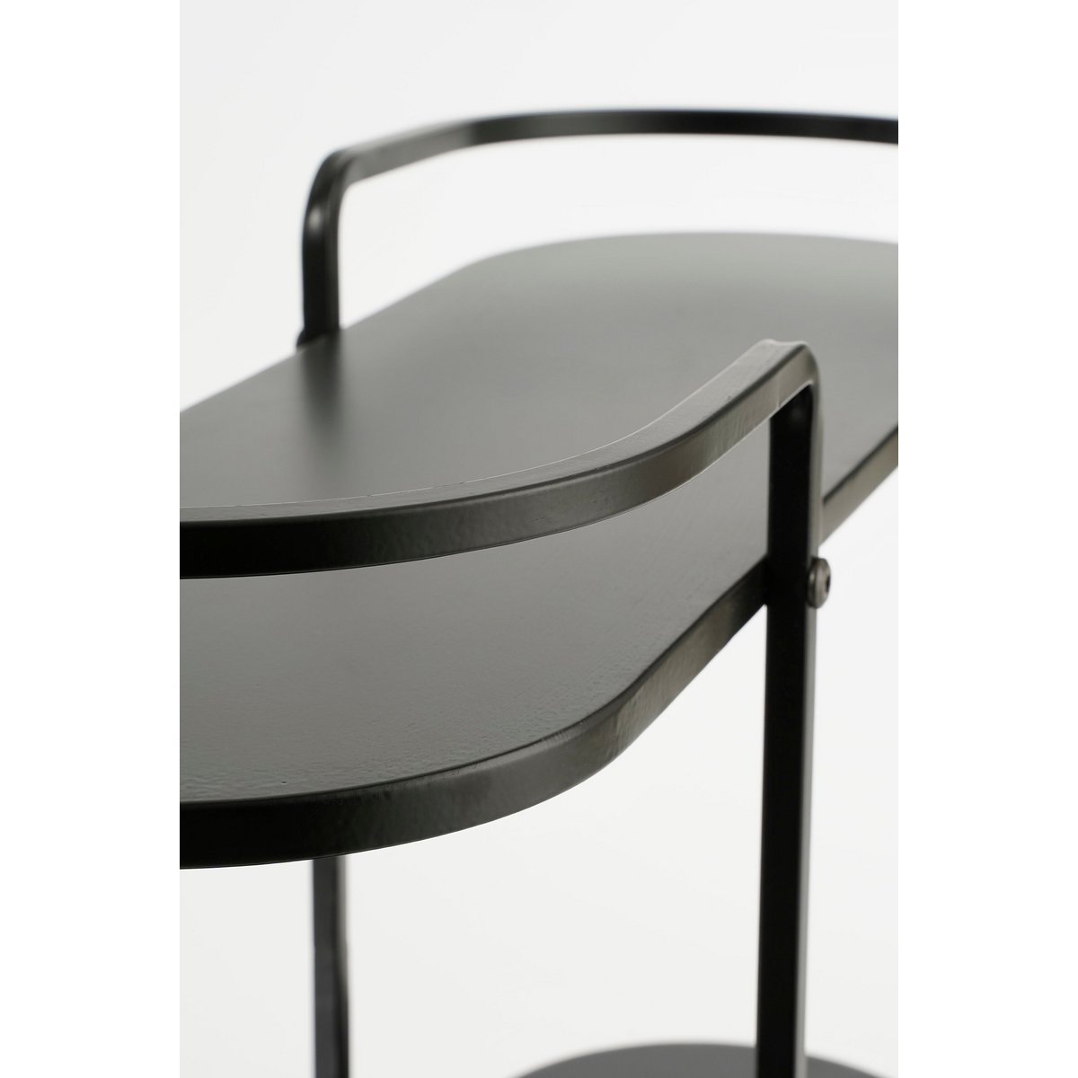 KantoormeubelenPlus Cordoba Plantentafel - L57,5 x B20 x H50 cm - Metaal - Zwart