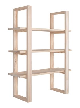 KantoormeubelenPlus Santiago Plank - Plank, paulowniahout, natuur, 48x63 cm