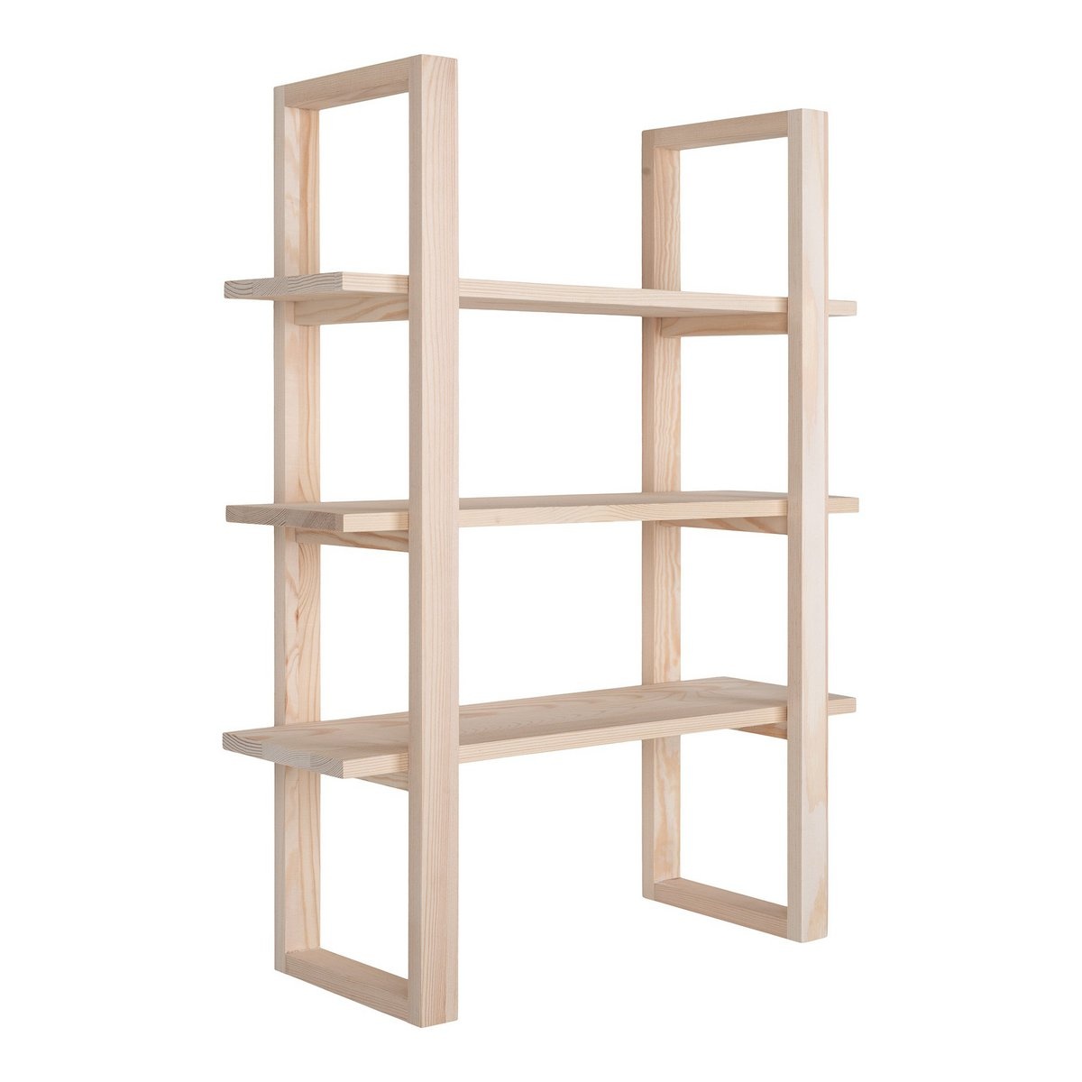 KantoormeubelenPlus Santiago Plank - Plank, paulowniahout, natuur, 48x63 cm