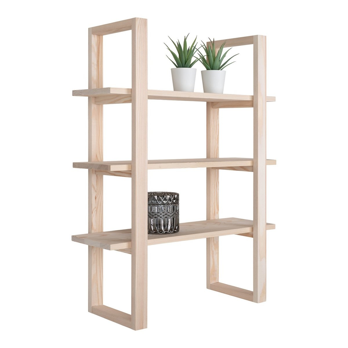 KantoormeubelenPlus Santiago Plank - Plank, paulowniahout, natuur, 48x63 cm