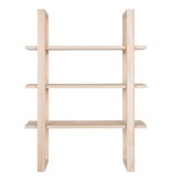 KantoormeubelenPlus Santiago Plank - Plank, paulowniahout, natuur, 48x63 cm